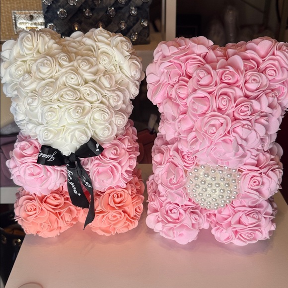 Silk Rose Rabbit or Bear New - Picture 2 of 2